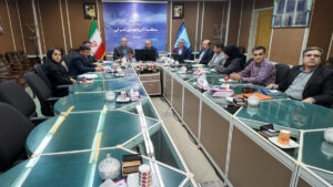 برگزاری جلسه کنترل پروژه فیبر نوری استان آذربایجان شرقی