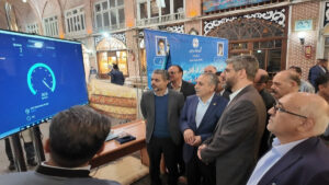 آغاز عملیات برگردان از کابل مسی به فیبر ملی بازار بزرگ تبریز