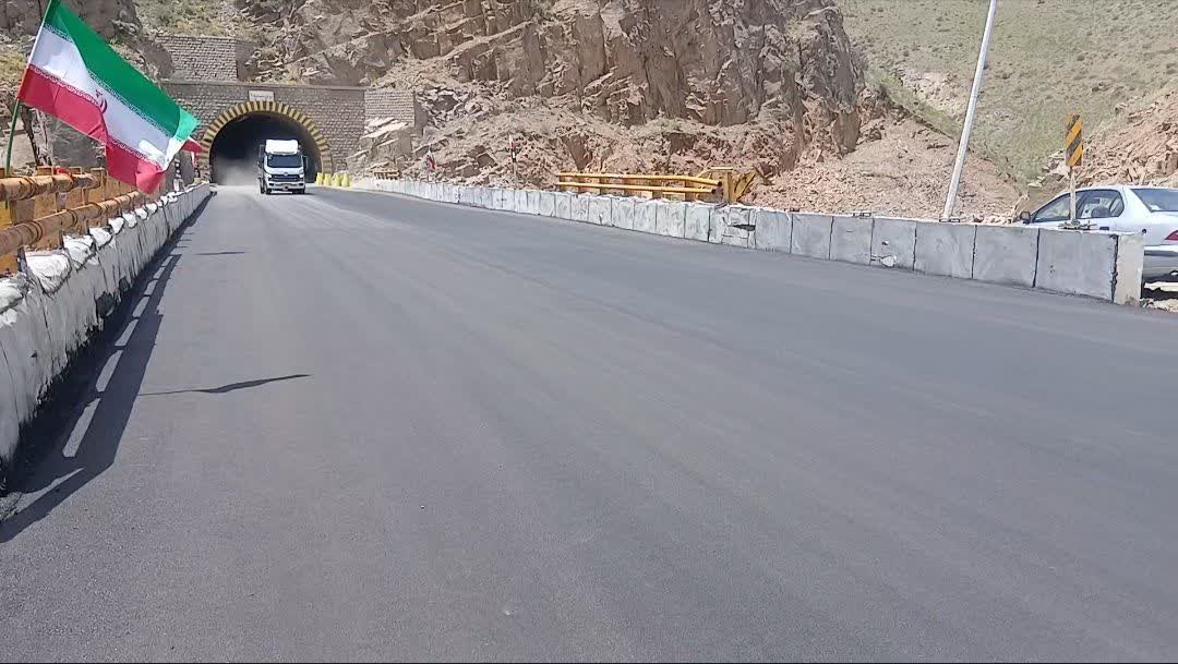 اتمام عملیات بازسازی و بازگشایی پل تونل شماره یک جاده قدیم تبریز – میانه +فیلم