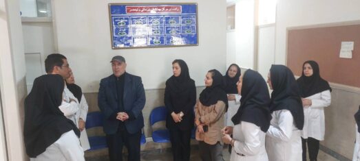 بازدید نظارتی رئیس دانشگاه علوم پزشکی تبریز از مرکز بهداشتی درمانی ولی‌عصر (عج