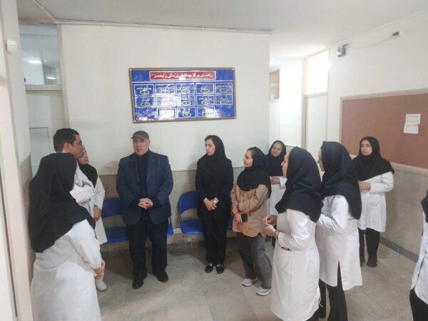 بازدید نظارتی رئیس دانشگاه علوم پزشکی تبریز از مرکز بهداشتی درمانی ولی‌عصر (عج