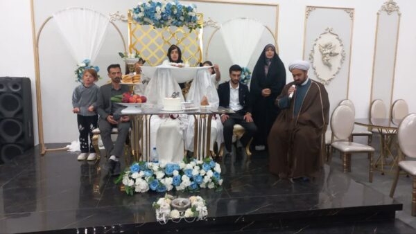 مراسم ازدواج آسان برای دو نوعروس
